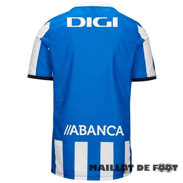 Foot Maillot Pas Cher Thailande Domicile Maillot Deportivo de La Coruna 2023 2024 Bleu