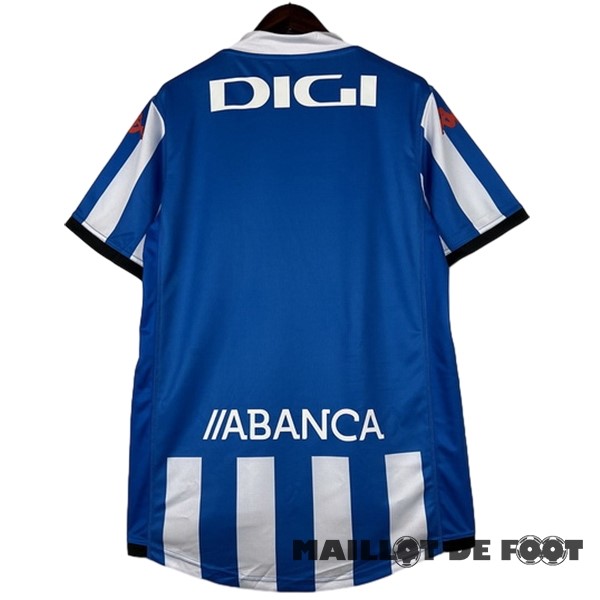 Foot Maillot Pas Cher Thailande Domicile Maillot Deportivo de La Coruna 2023 2024 Bleu