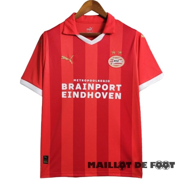 Foot Maillot Pas Cher Thailande Domicile Maillot Eindhoven 2023 2024 Rouge