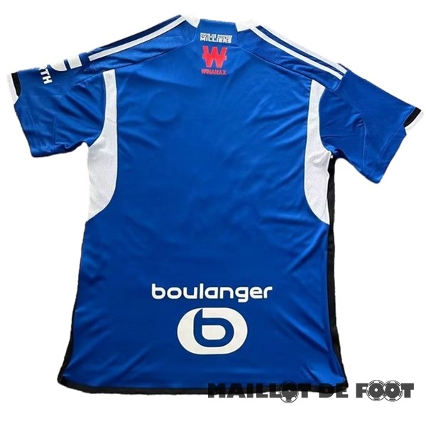 Foot Maillot Pas Cher Thailande Domicile Maillot Estrasburgo 2023 2024 Bleu