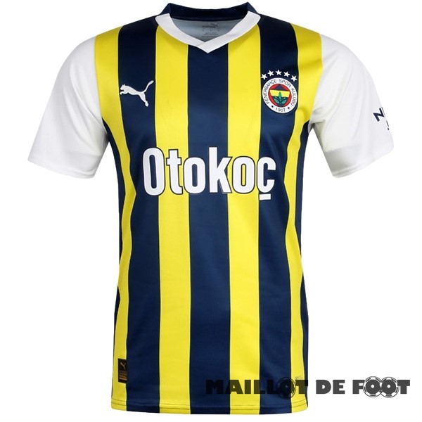 Foot Maillot Pas Cher Thailande Domicile Maillot Fenerbahce SK 2023 2024 Jaune