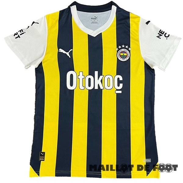 Foot Maillot Pas Cher Thailande Domicile Maillot Fenerbahce SK 2023 2024 Jaune