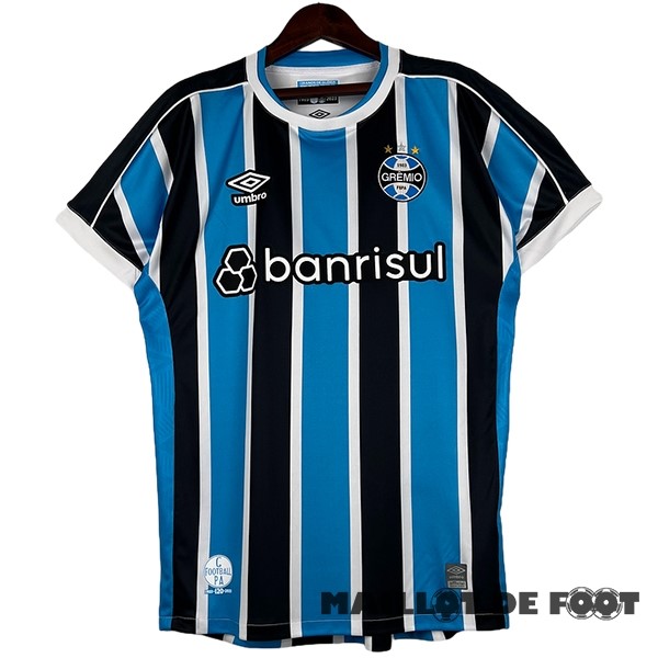 Foot Maillot Pas Cher Thailande Domicile Maillot Grêmio FBPA 2023 2024 Bleu