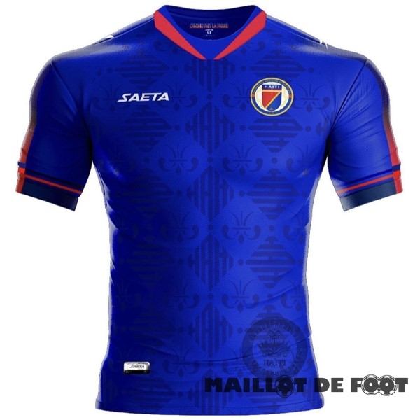 Foot Maillot Pas Cher Thailande Domicile Maillot Haïti 2023 Bleu