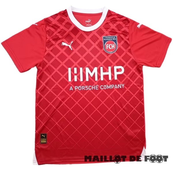 Foot Maillot Pas Cher Thailande Domicile Maillot Heidenheim 2023 2024 Rouge