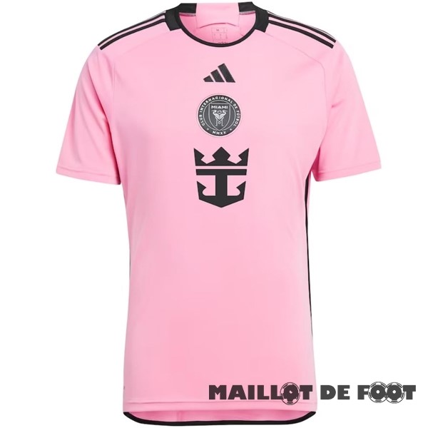 Foot Maillot Pas Cher Thailande Domicile Maillot Inter Miami 2024 2025 Rose