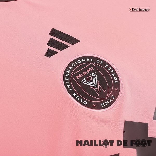 Foot Maillot Pas Cher Thailande Domicile Maillot Inter Miami 2024 2025 Rose