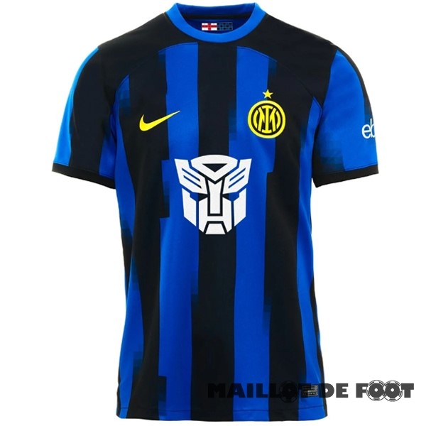Foot Maillot Pas Cher Thailande Domicile Maillot Inter Milán 2023 2024 Bleu