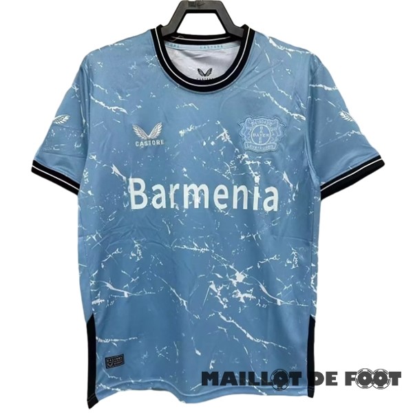 Foot Maillot Pas Cher Thailande Domicile Maillot Leverkusen 2023 2024 Bleu