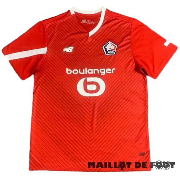Foot Maillot Pas Cher Thailande Domicile Maillot Lille 2023 2024 Rouge