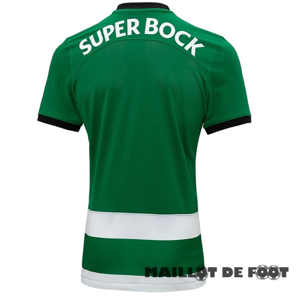 Foot Maillot Pas Cher Thailande Domicile Maillot Lisboa 2023 2024 Vert
