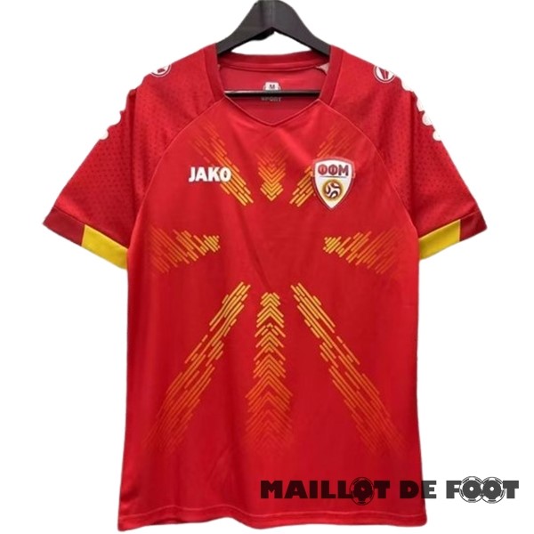 Foot Maillot Pas Cher Thailande Domicile Maillot Macédoine du Nord 2023 Rouge