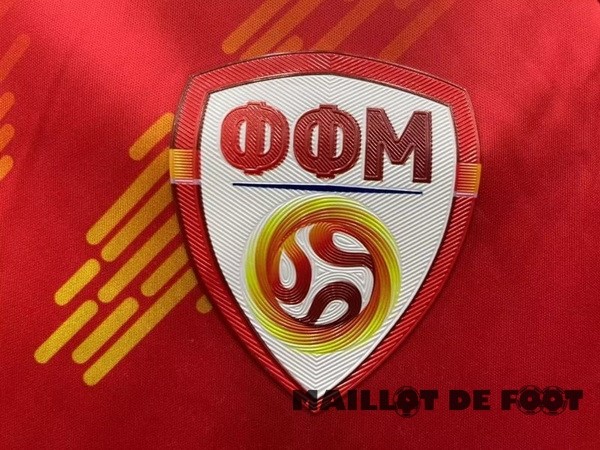 Foot Maillot Pas Cher Thailande Domicile Maillot Macédoine du Nord 2023 Rouge