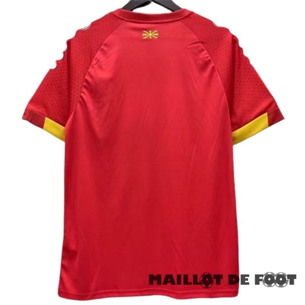 Foot Maillot Pas Cher Thailande Domicile Maillot Macédoine du Nord 2023 Rouge
