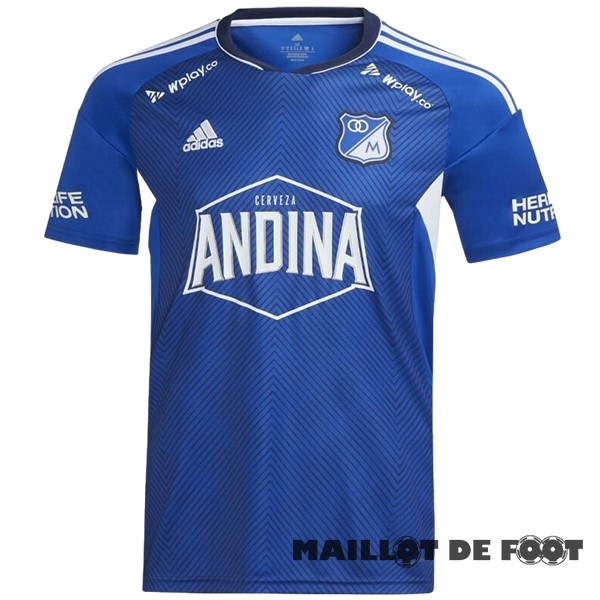 Foot Maillot Pas Cher Thailande Domicile Maillot Millonarios 2023 2024 Bleu