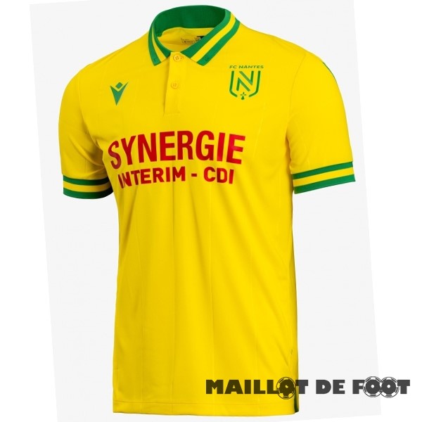 Foot Maillot Pas Cher Thailande Domicile Maillot Nantes 2023 2024 Jaune