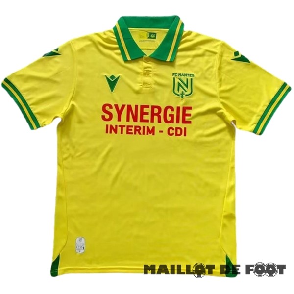 Foot Maillot Pas Cher Thailande Domicile Maillot Nantes 2023 2024 Jaune