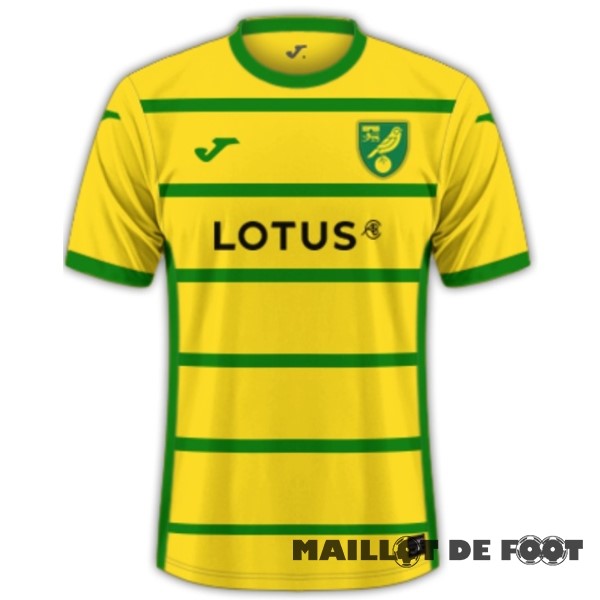 Foot Maillot Pas Cher Thailande Domicile Maillot Norwich City 2023 2024 Jaune