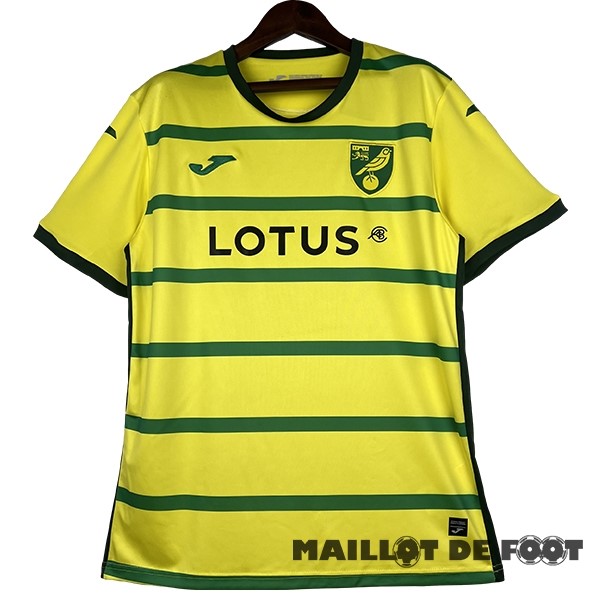 Foot Maillot Pas Cher Thailande Domicile Maillot Norwich City 2023 2024 Jaune
