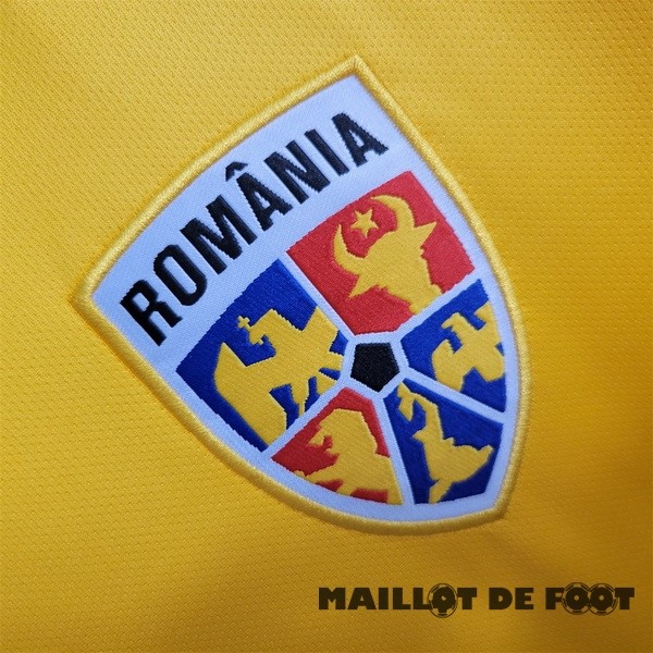 Foot Maillot Pas Cher Thailande Domicile Maillot Roumanie 2023 Jaune