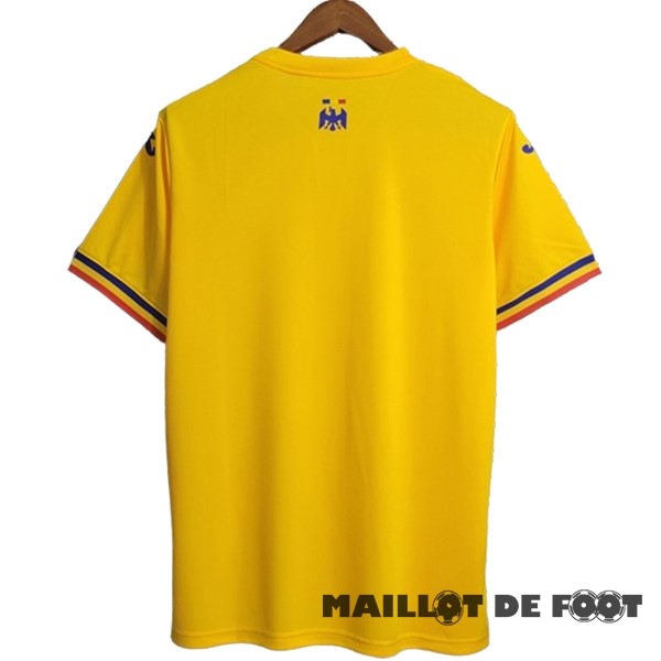Foot Maillot Pas Cher Thailande Domicile Maillot Roumanie 2023 Jaune