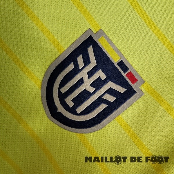 Foot Maillot Pas Cher Thailande Domicile Maillot Équateur 2023 Jaune