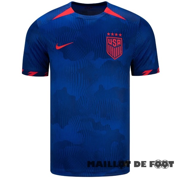 Foot Maillot Pas Cher Thailande Domicile Maillot États-Unis 2023 Bleu