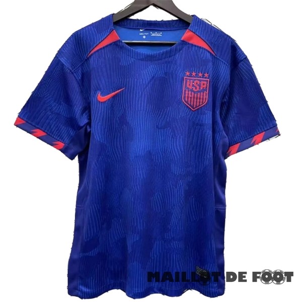 Foot Maillot Pas Cher Thailande Domicile Maillot États-Unis 2023 Bleu