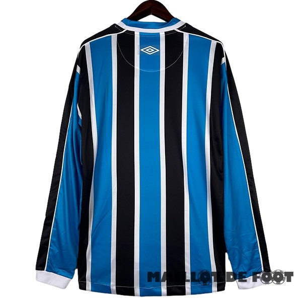 Foot Maillot Pas Cher Thailande Domicile Manches Longues Grêmio 2023 2024 Bleu