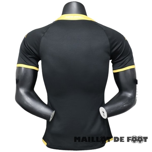 Foot Maillot Pas Cher Thailande Exterieur Joueurs Maillot AS Monaco 2023 2024 Noir
