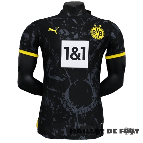 Foot Maillot Pas Cher Thailande Exterieur Joueurs Maillot Borussia Dortmund 2023 2024 Noir