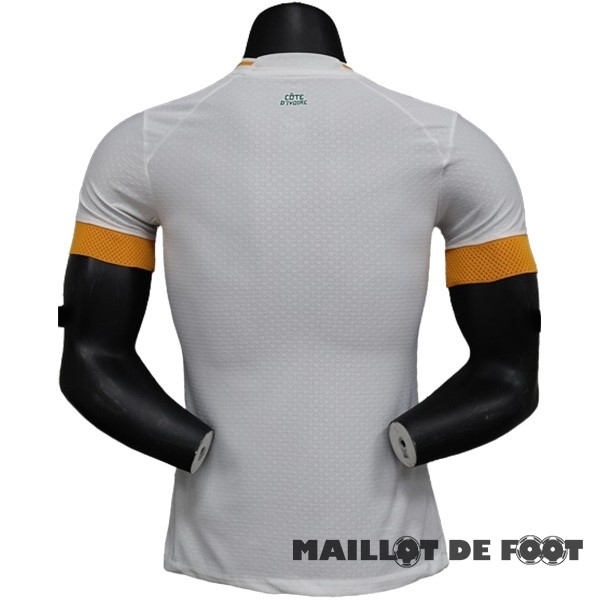 Foot Maillot Pas Cher Thailande Exterieur Joueurs Maillot Côte d'Ivoire 2022 Blanc