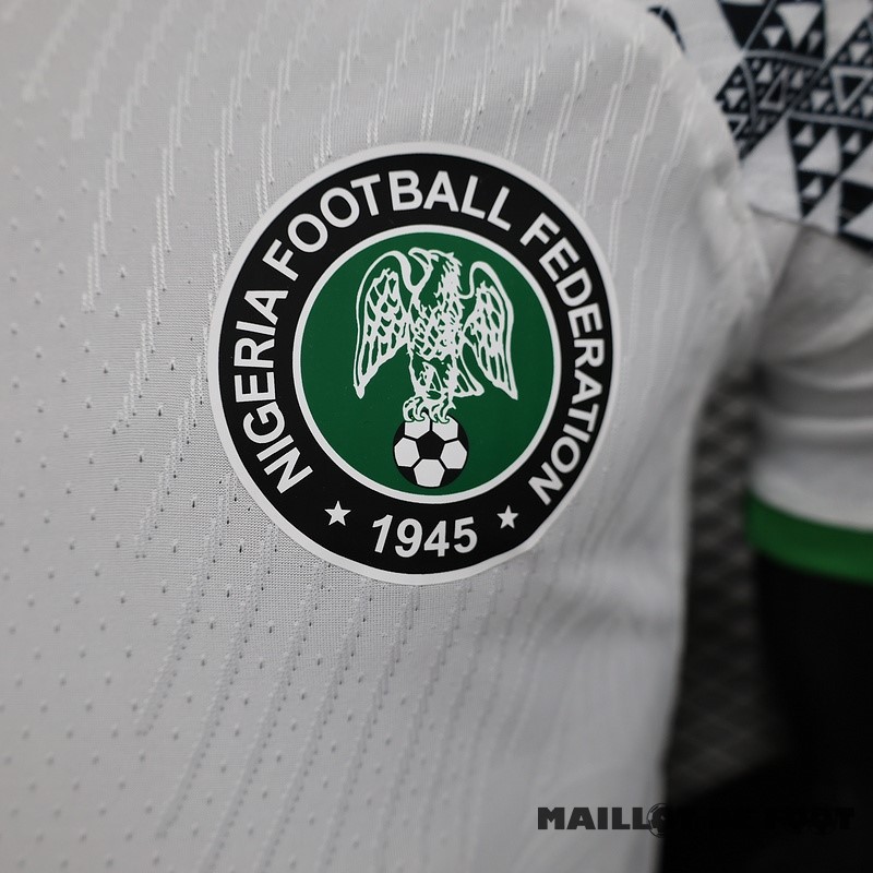 Foot Maillot Pas Cher Thailande Exterieur Joueurs Maillot Nigeria 2022 Blanc