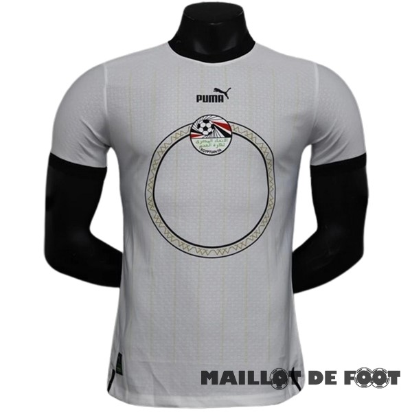 Foot Maillot Pas Cher Thailande Exterieur Joueurs Maillot Égypte 2022 Blanc