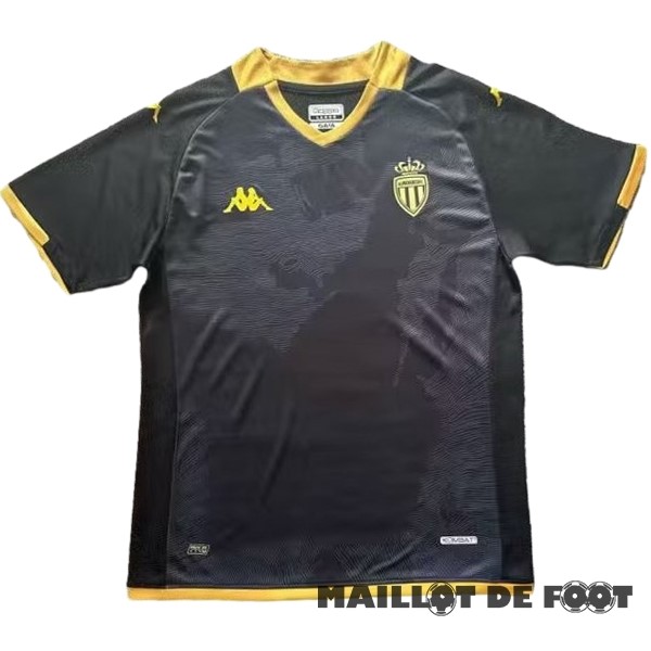 Foot Maillot Pas Cher Thailande Exterieur Maillot AS Monaco 2023 2024 Noir
