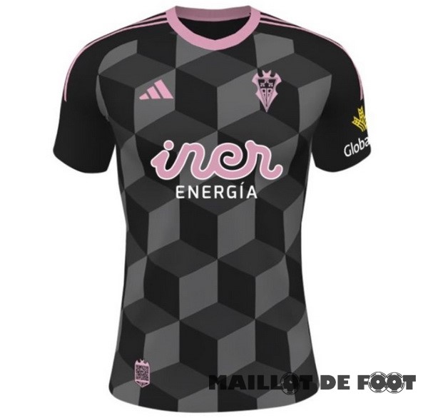 Foot Maillot Pas Cher Thailande Exterieur Maillot Albacete 2023 2024 Noir