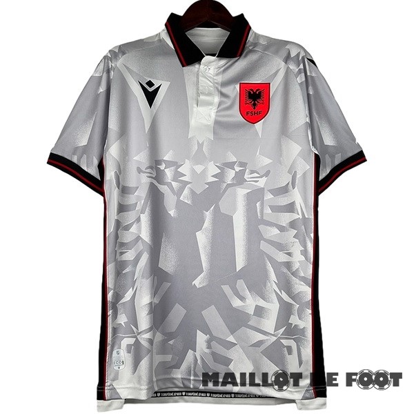 Foot Maillot Pas Cher Thailande Exterieur Maillot Albanie 2023 Blanc