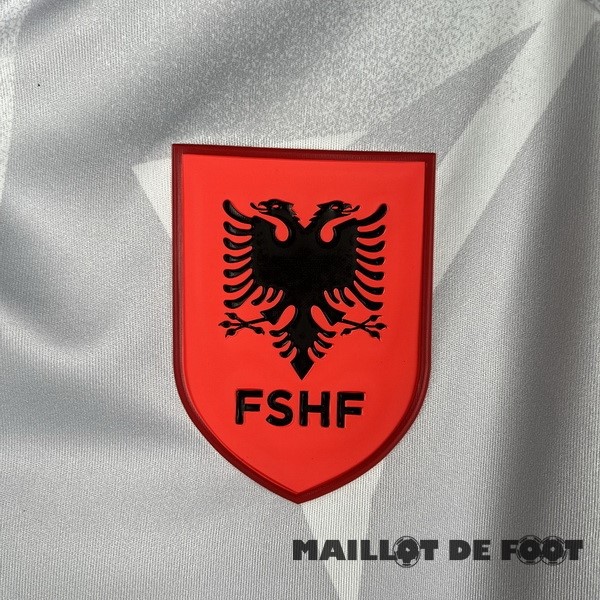 Foot Maillot Pas Cher Thailande Exterieur Maillot Albanie 2023 Blanc