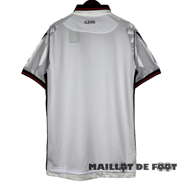 Foot Maillot Pas Cher Thailande Exterieur Maillot Albanie 2023 Blanc