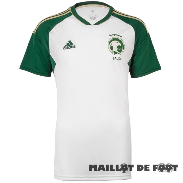 Foot Maillot Pas Cher Thailande Exterieur Maillot Arabie saoudite 2023 Blanc