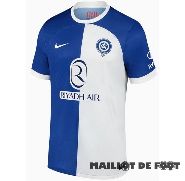 Foot Maillot Pas Cher Thailande Exterieur Maillot Atlético Madrid 2023 2024 Bleu II Blanc
