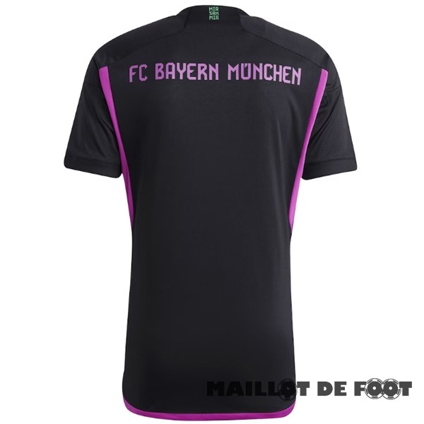 Foot Maillot Pas Cher Thailande Exterieur Maillot Bayern Múnich 2023 2024 Noir