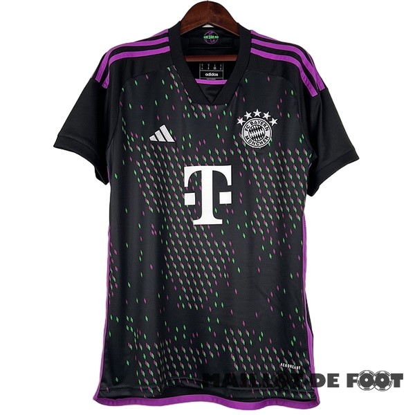 Foot Maillot Pas Cher Thailande Exterieur Maillot Bayern Múnich 2023 2024 Noir