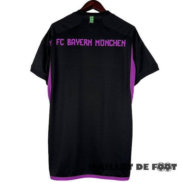 Foot Maillot Pas Cher Thailande Exterieur Maillot Bayern Múnich 2023 2024 Noir