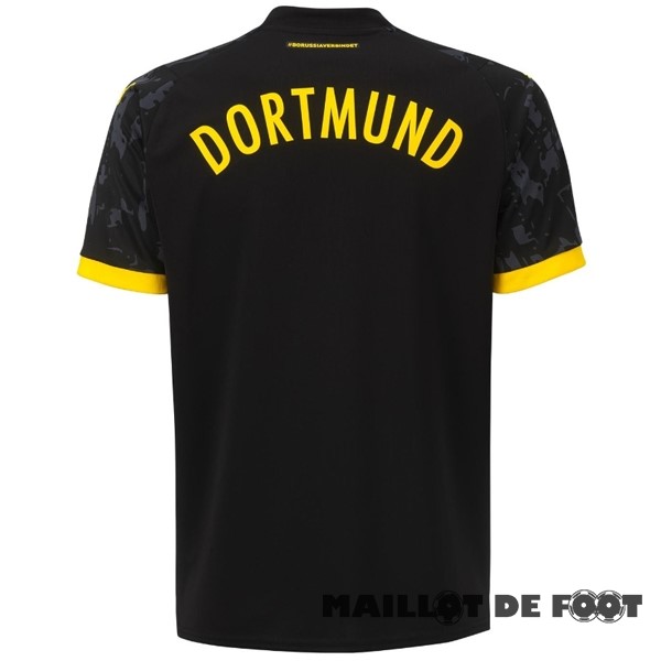 Foot Maillot Pas Cher Thailande Exterieur Maillot Borussia Dortmund 2023 2024 Noir