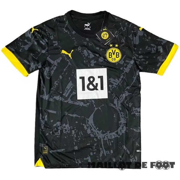 Foot Maillot Pas Cher Thailande Exterieur Maillot Borussia Dortmund 2023 2024 Noir