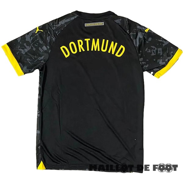 Foot Maillot Pas Cher Thailande Exterieur Maillot Borussia Dortmund 2023 2024 Noir