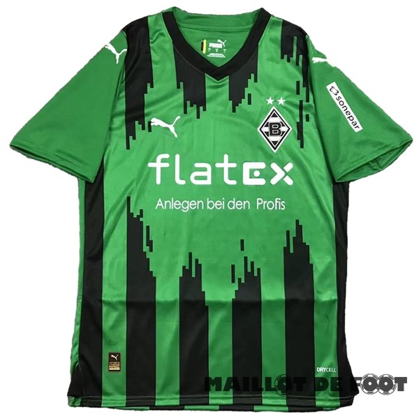 Foot Maillot Pas Cher Thailande Exterieur Maillot Borussia Mönchengladbach 2023 2024 Vert