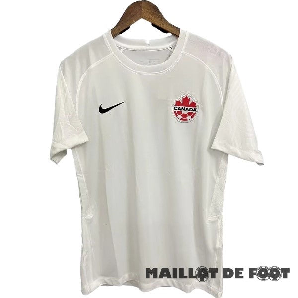 Foot Maillot Pas Cher Thailande Exterieur Maillot Canada 2023 Blanc