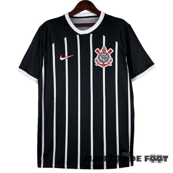 Foot Maillot Pas Cher Thailande Exterieur Maillot Corinthians Paulista 2023 2024 Noir